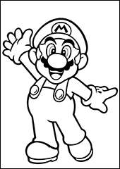 Mario printable pages